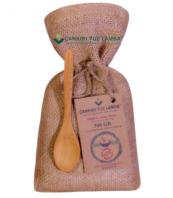 Taş Değirmende Öğütülmüş Toz Çankırı Tuzu 500 Gr